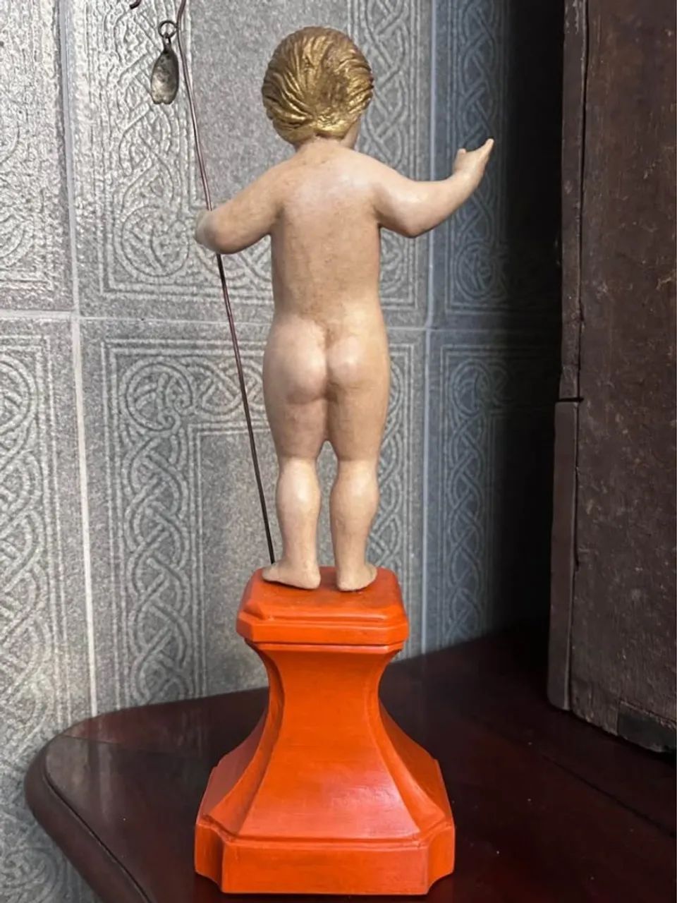 Menino Jesus em madeira - Foto 4