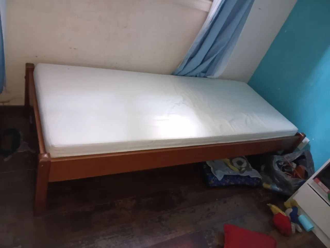Cama solteiro com colchão  - Foto 2