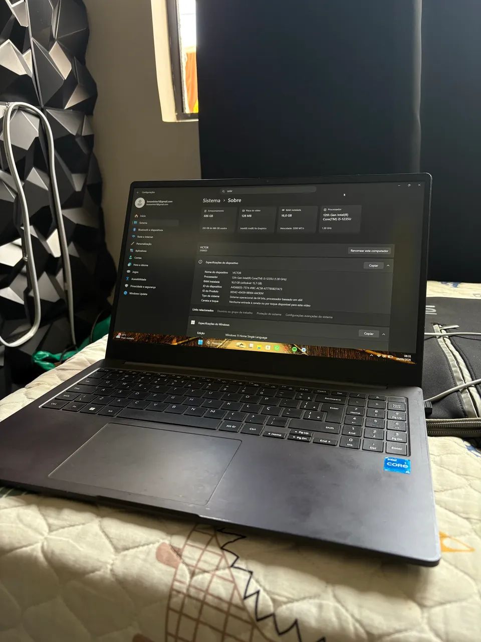 Notebook Samsung Galaxy Book2