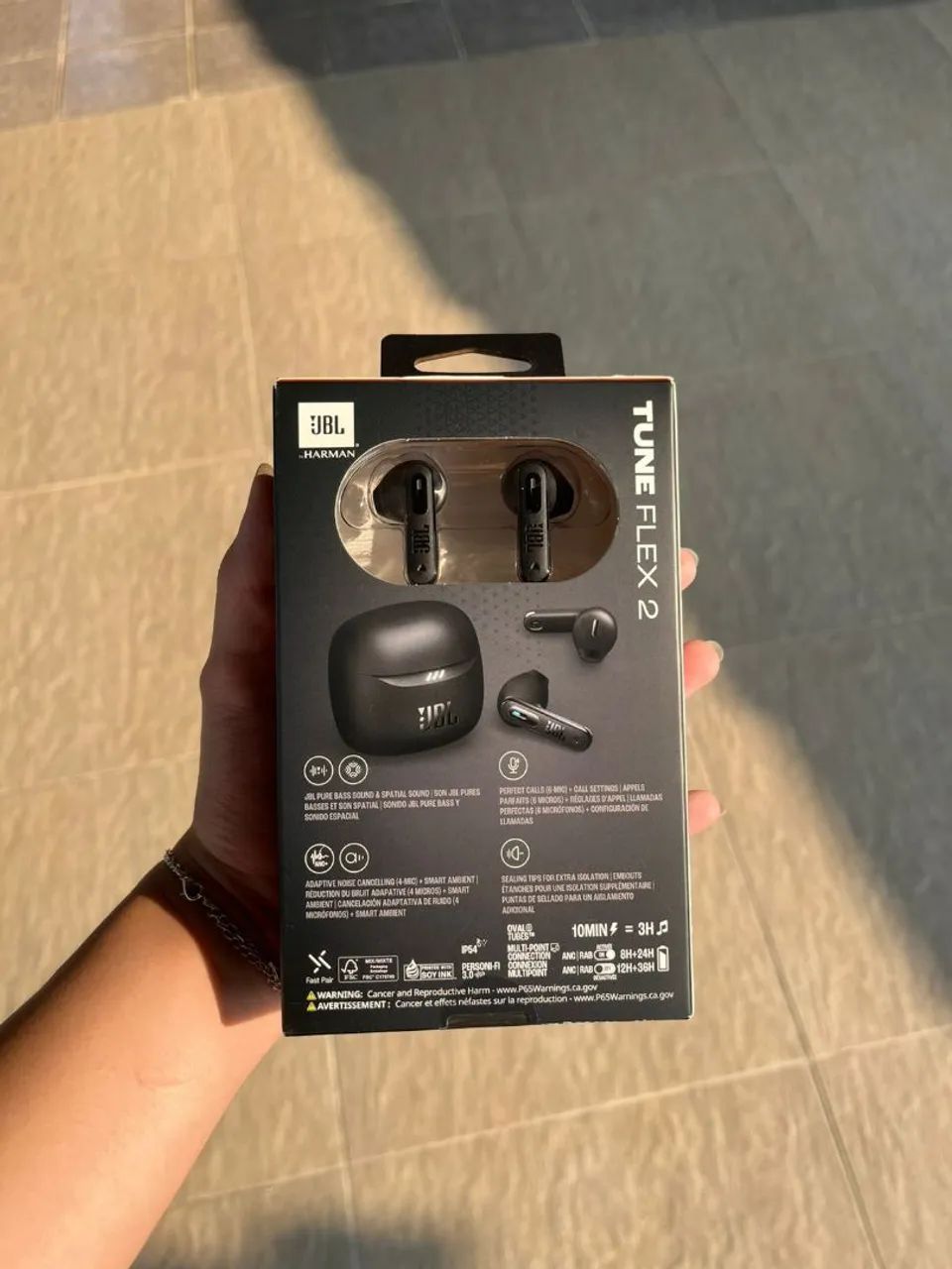 Fone Bluetooth JBL TUNE 2 FLEX PERFECT FIT TWS 