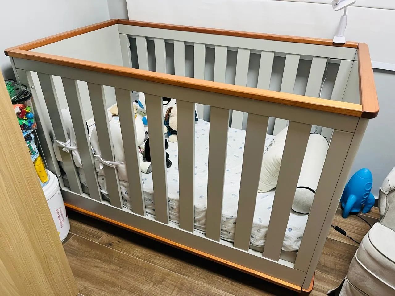 Berço 2 em 1 (Berço e Mini Cama) - Ref. Sominiare LM 2112 - Foto 4