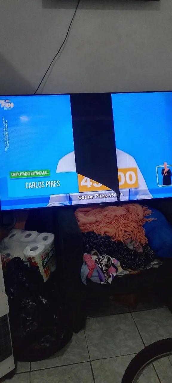 Tv Samsung smart 55 polegadas un55tu8000g - Foto 5