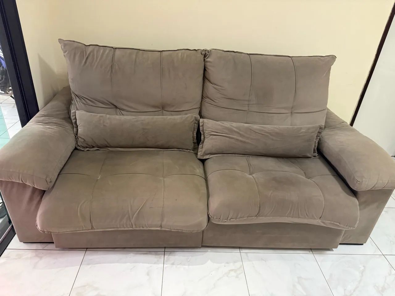 ? Sofá Retrátil e Reclinável 2,30m com Pillow Top - Foto 5