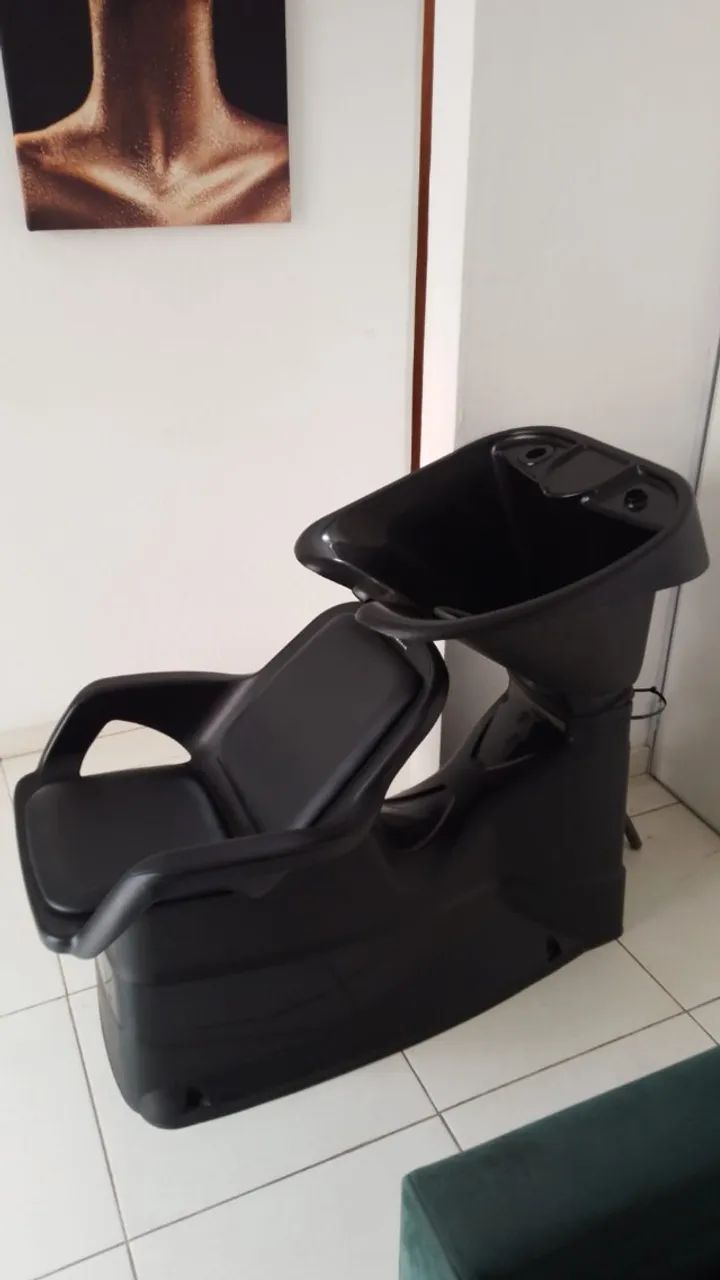 Cadeira de cabeleireiro e lavatorio  - Foto 2