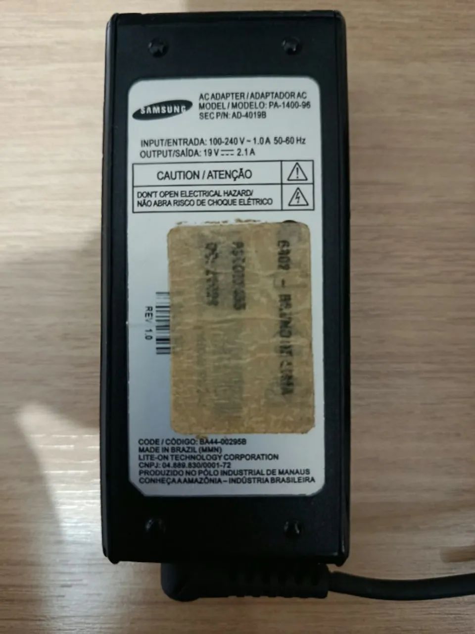 Fonte para Notebook Samsung - COM DEFEITO!! - Foto 2