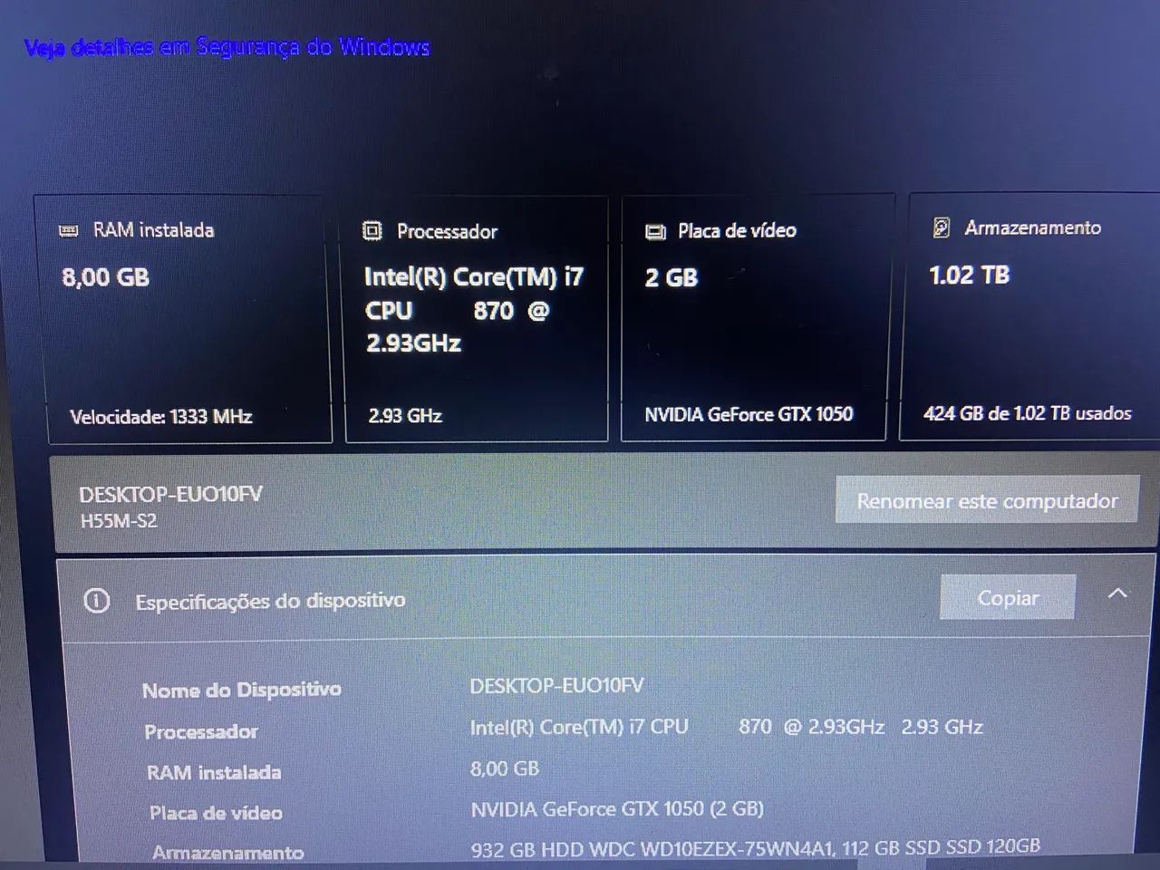 Kit i7 870 + Placa mãe + 8GB Ram + 02 Processadores Brinde - Foto 3