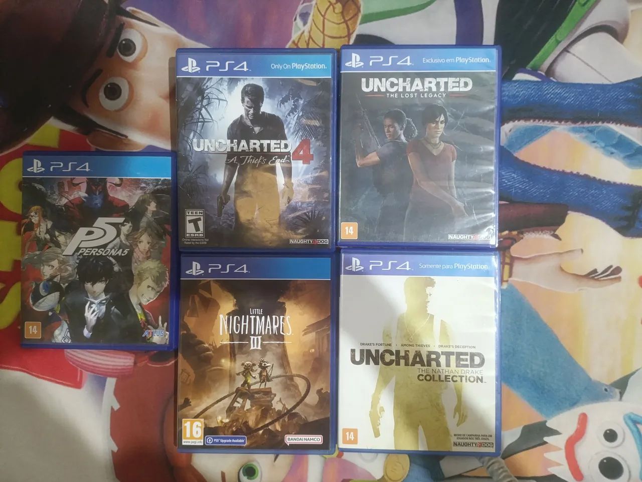 Jogos de PS4 em ótimo estado 