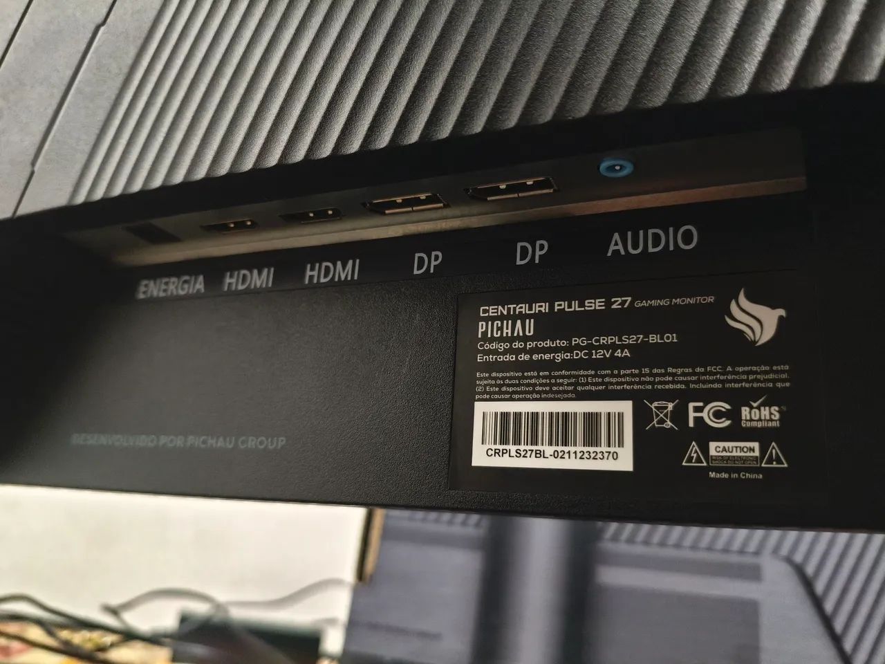 Monitor Pichau Centauri Pulse 27' 165hz IPS (QuadHD) - Foto 5