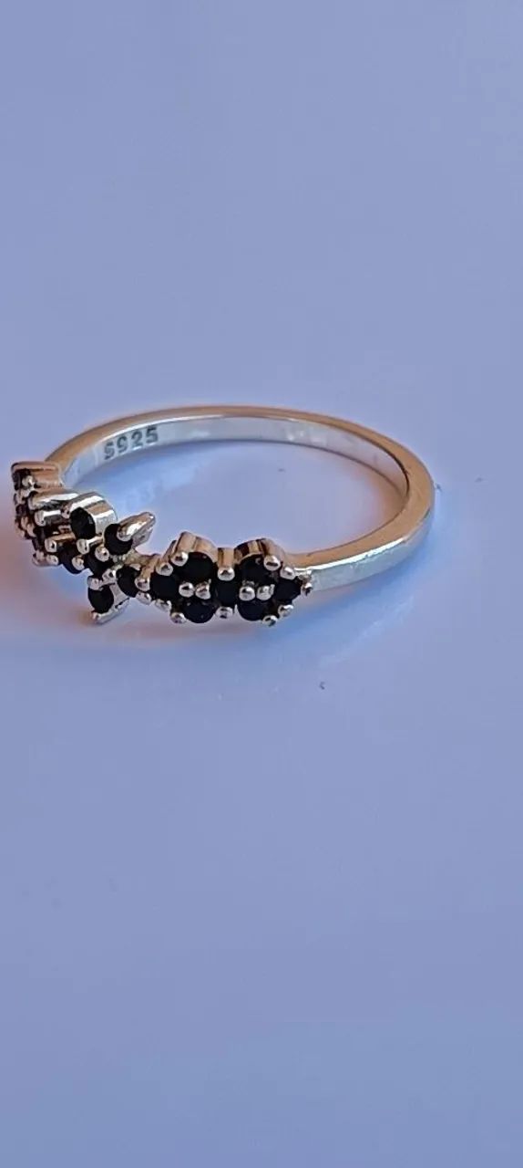 ANEL DE PRATA 925 PANDORA CHERRY BLOSSOM BOUQUET 