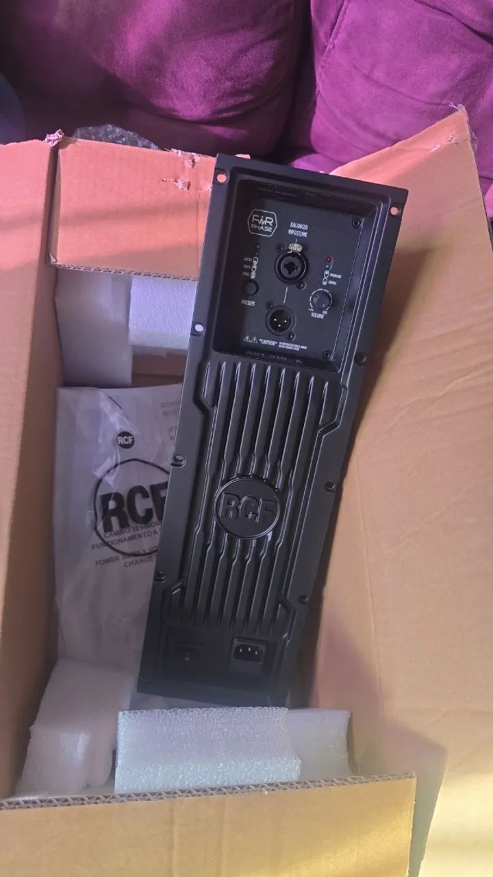 ?Módulo Amplificador RCF Art 910-A (Com Defeito / Para Peças ou Conserto)