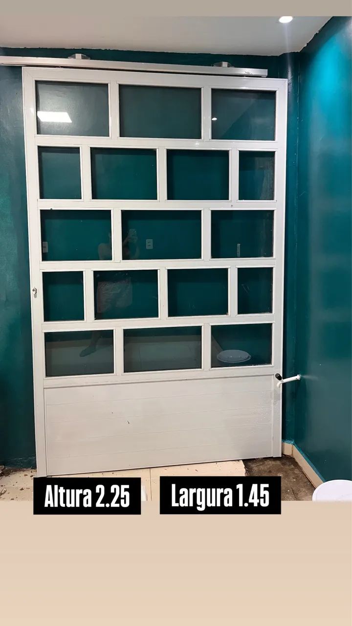 Porta de alumínio  - Foto 2