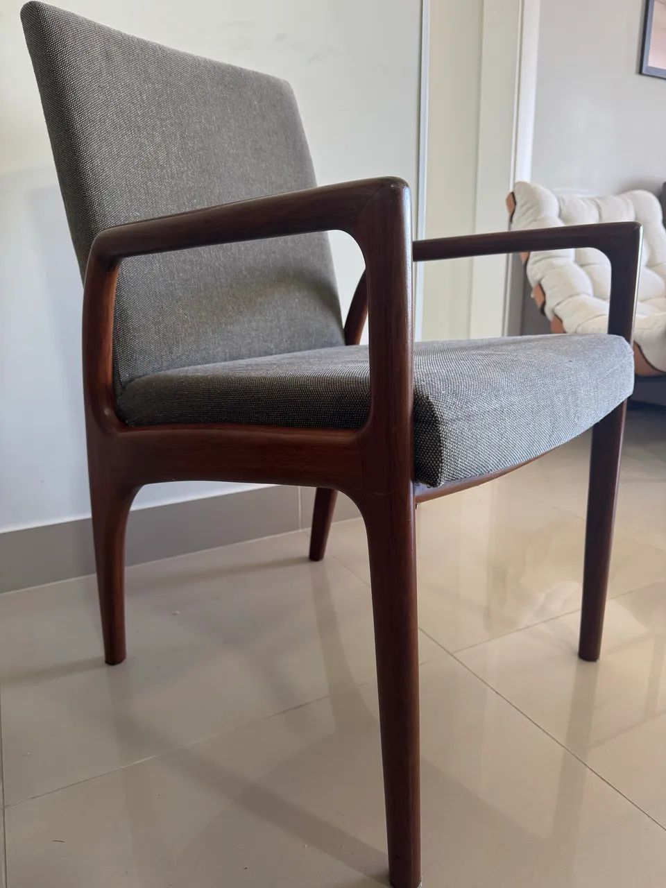 Conjunto de cadeiras (design moderno, madeira maciça) - Foto 3
