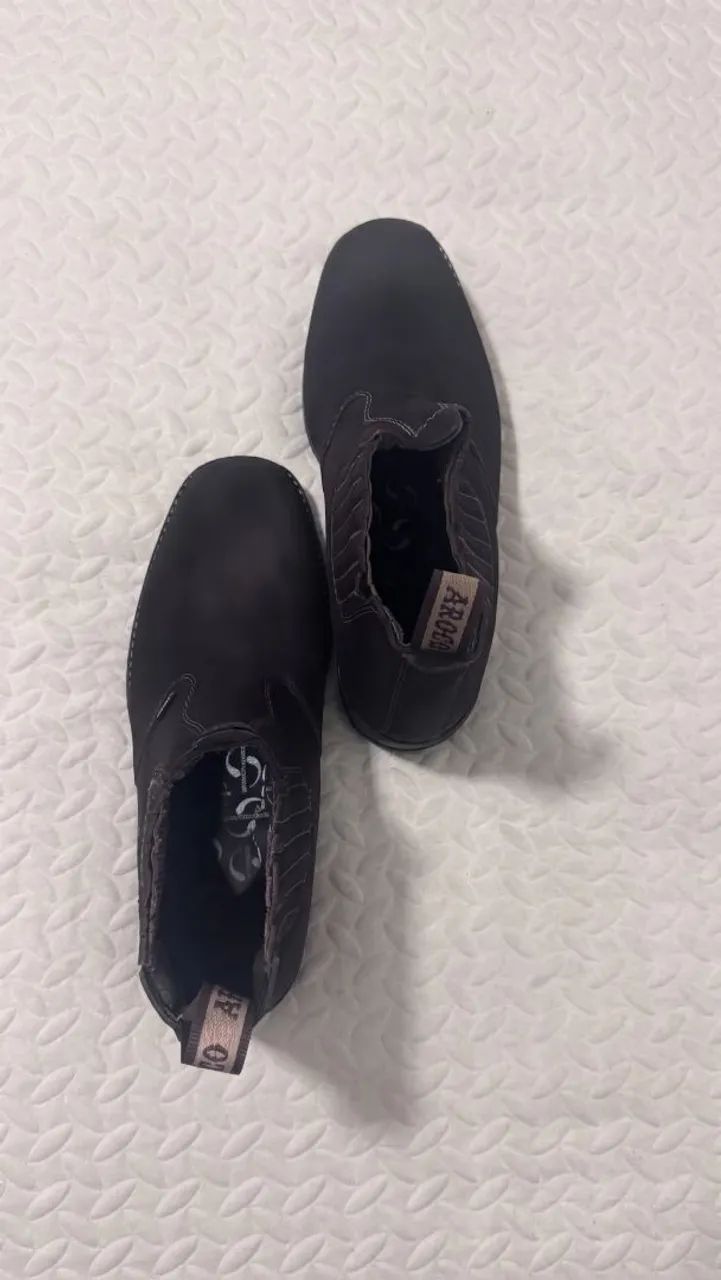 BOTA MARROM MASCULINO 