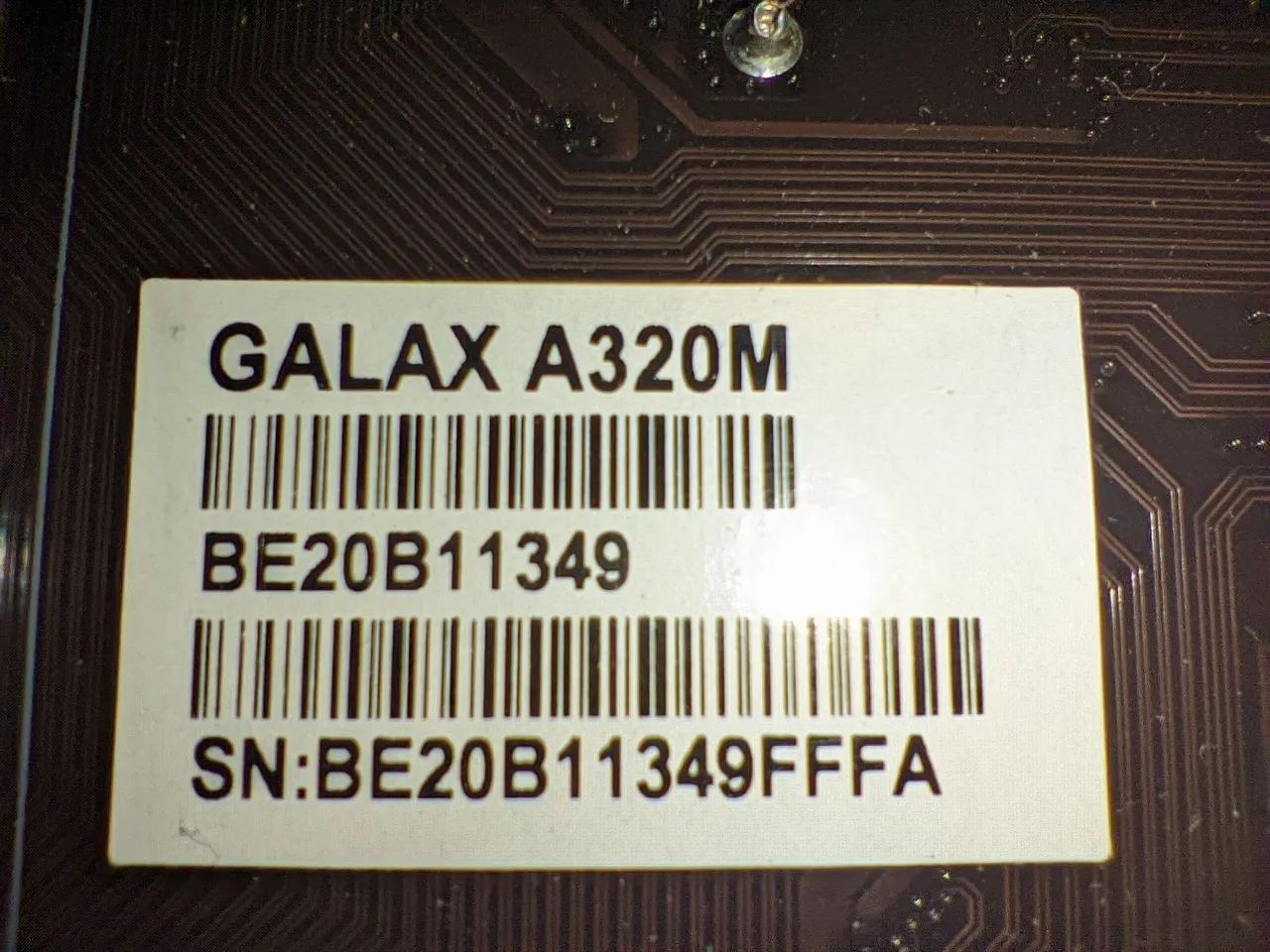 Placa Mãe Galax A320M Queimada + Athlon 3000g - Foto 5