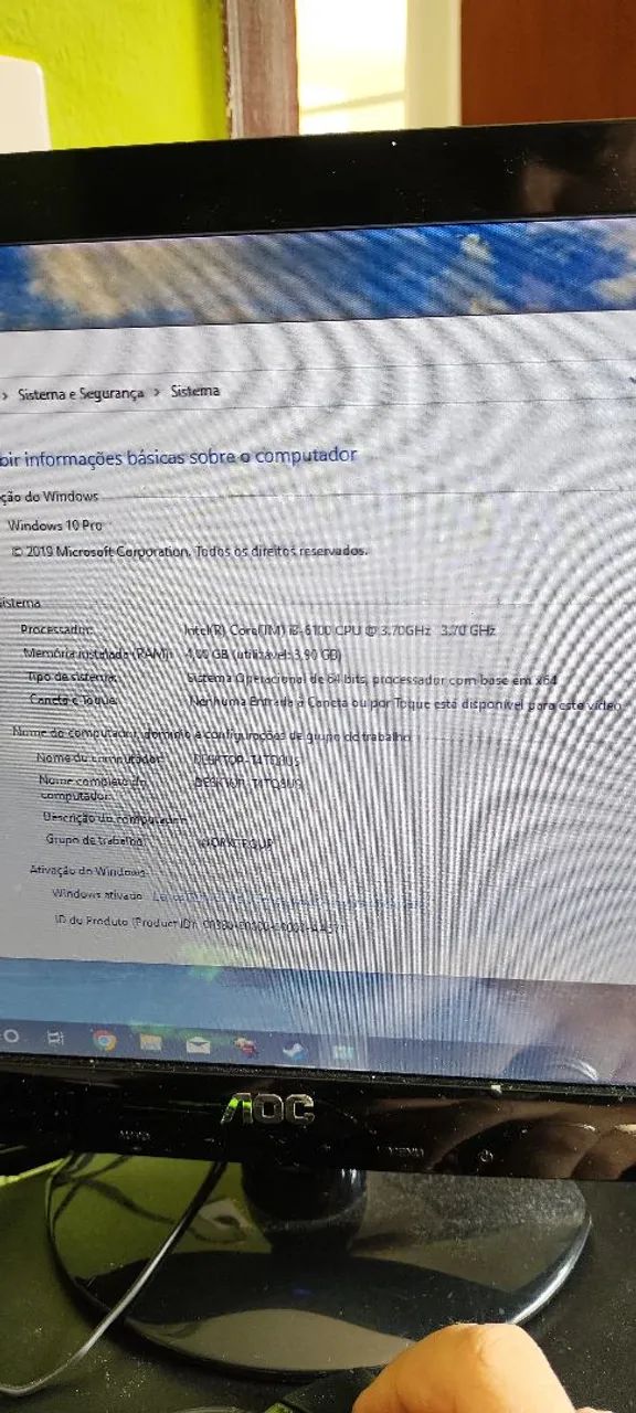CPU I3 6 geração 4gb ddr4 SSD 120gb - Foto 3