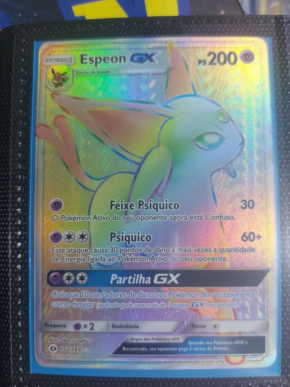 Coleção Cartas Pokémon Eevee evoluções 
