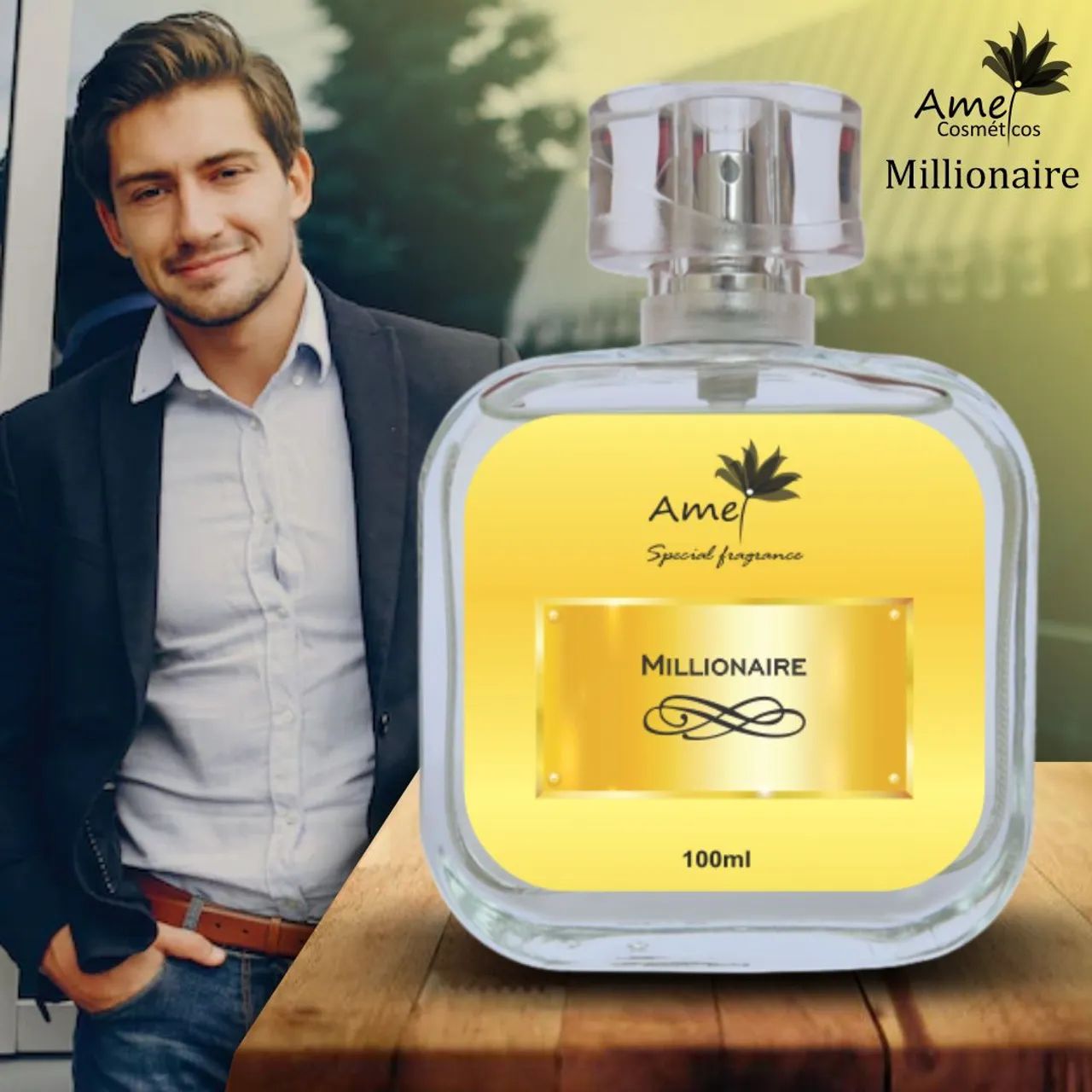Promoção: perfume masculino Millionaire de 100ml. 