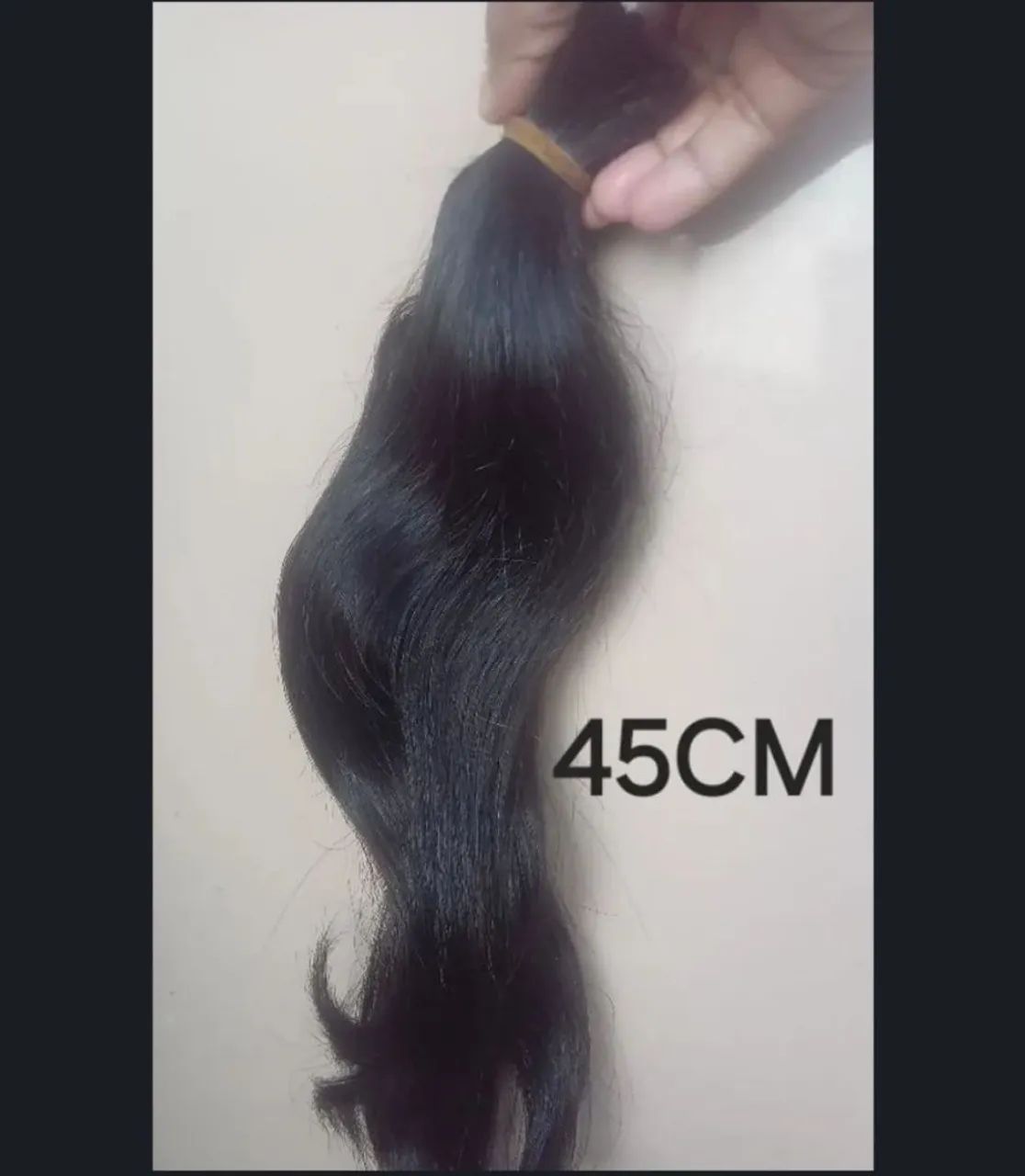 Cabelo humano 45cm - Foto 3