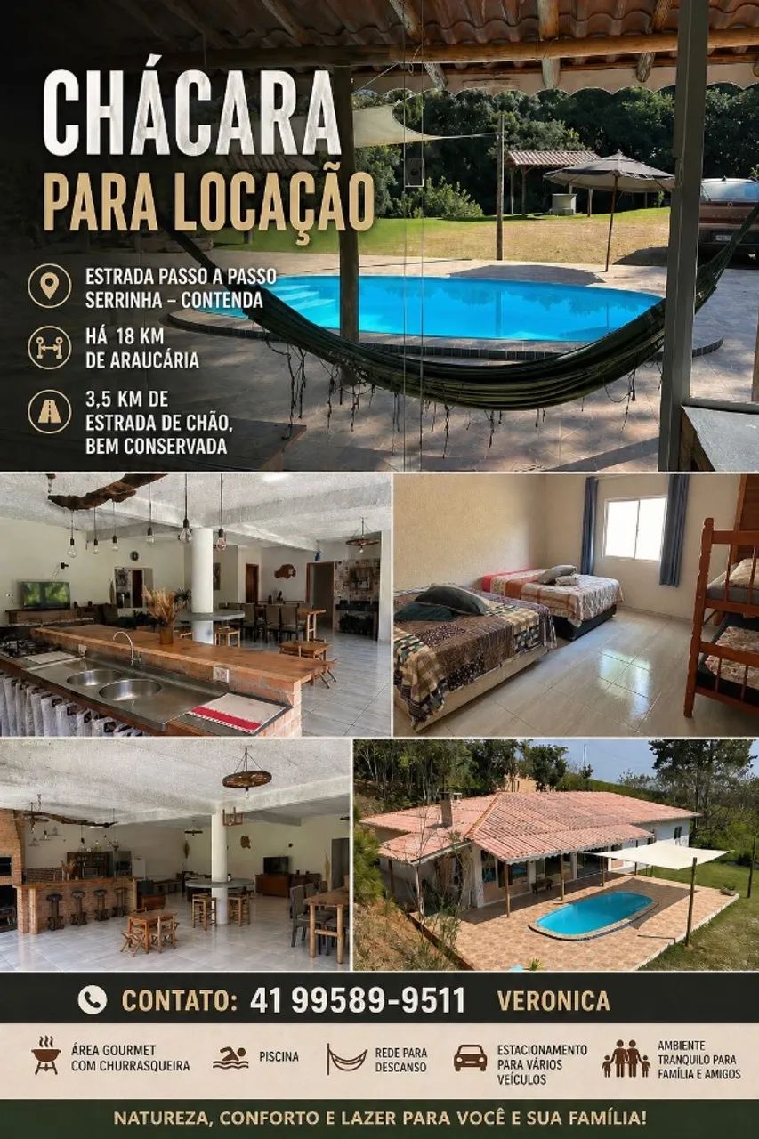 Alugo chácara com piscina aquecida  - Foto 2