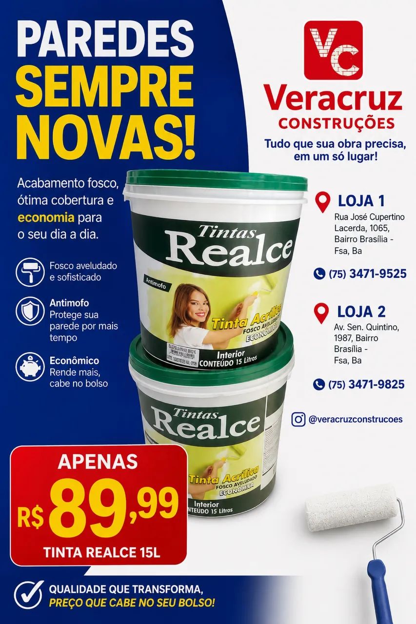 Tinta Realce 15l Branco Neve