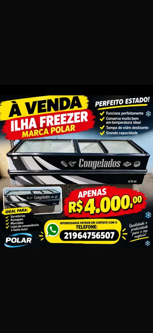 Ilha Frezzer polar 