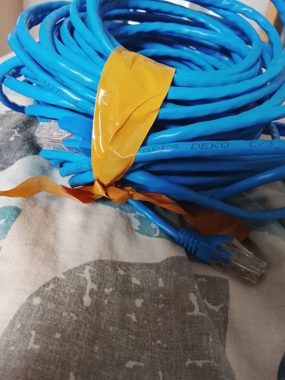 Cabo de rede - cabo ethernet - 20 metros - Foto 2