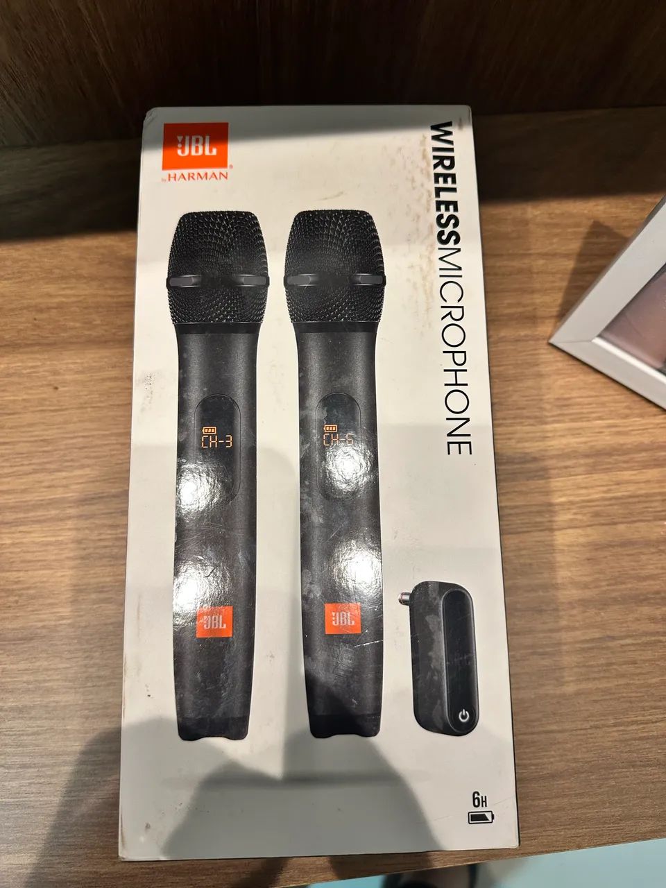 Microfone duplo wireless JBL
