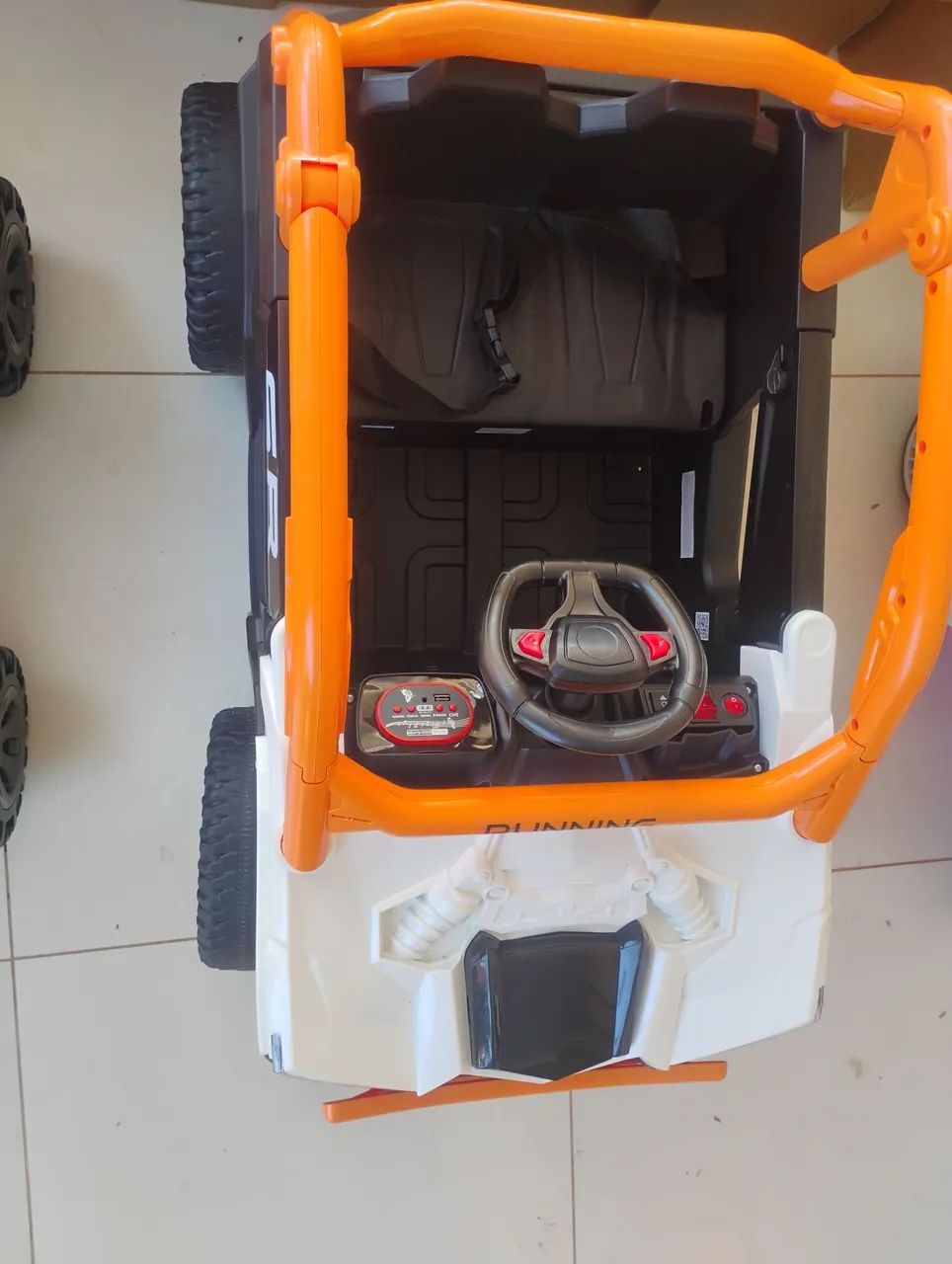 Carrinho elétrico infantil com controle  - Foto 2