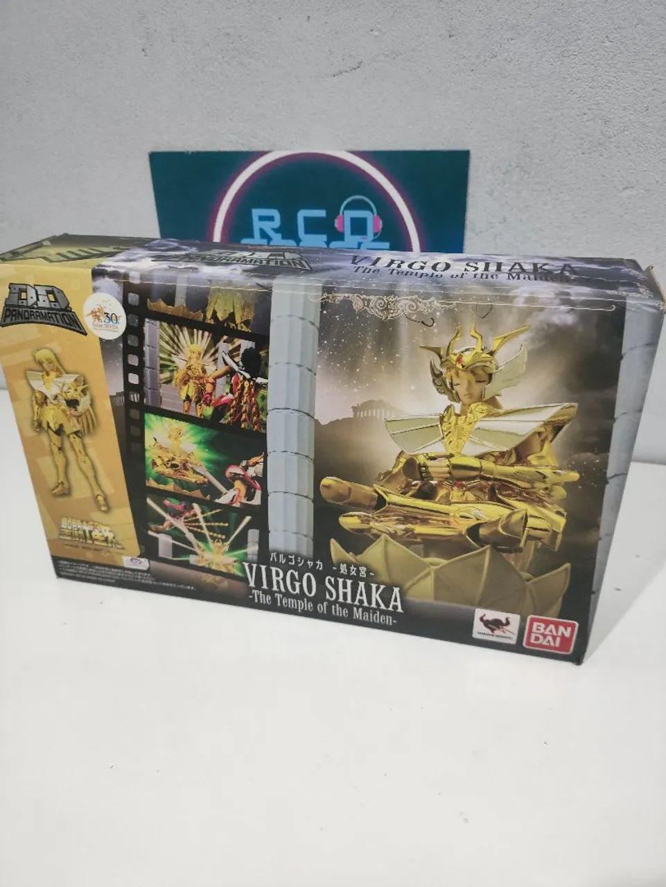 Virgo Shaka - Action Figure Bandai Original Completo 