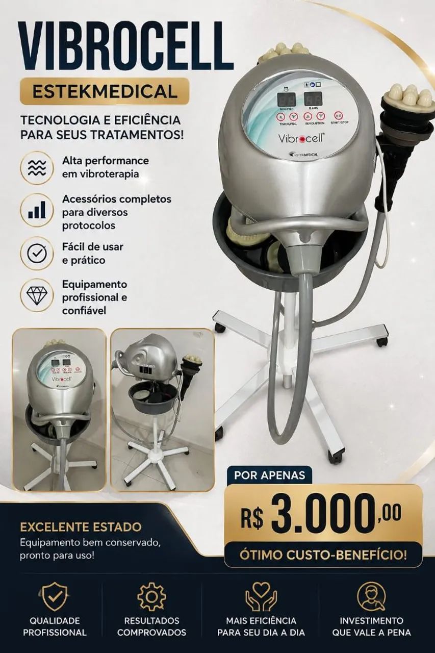 Vibrocell Estekmedical - Excelente Estado