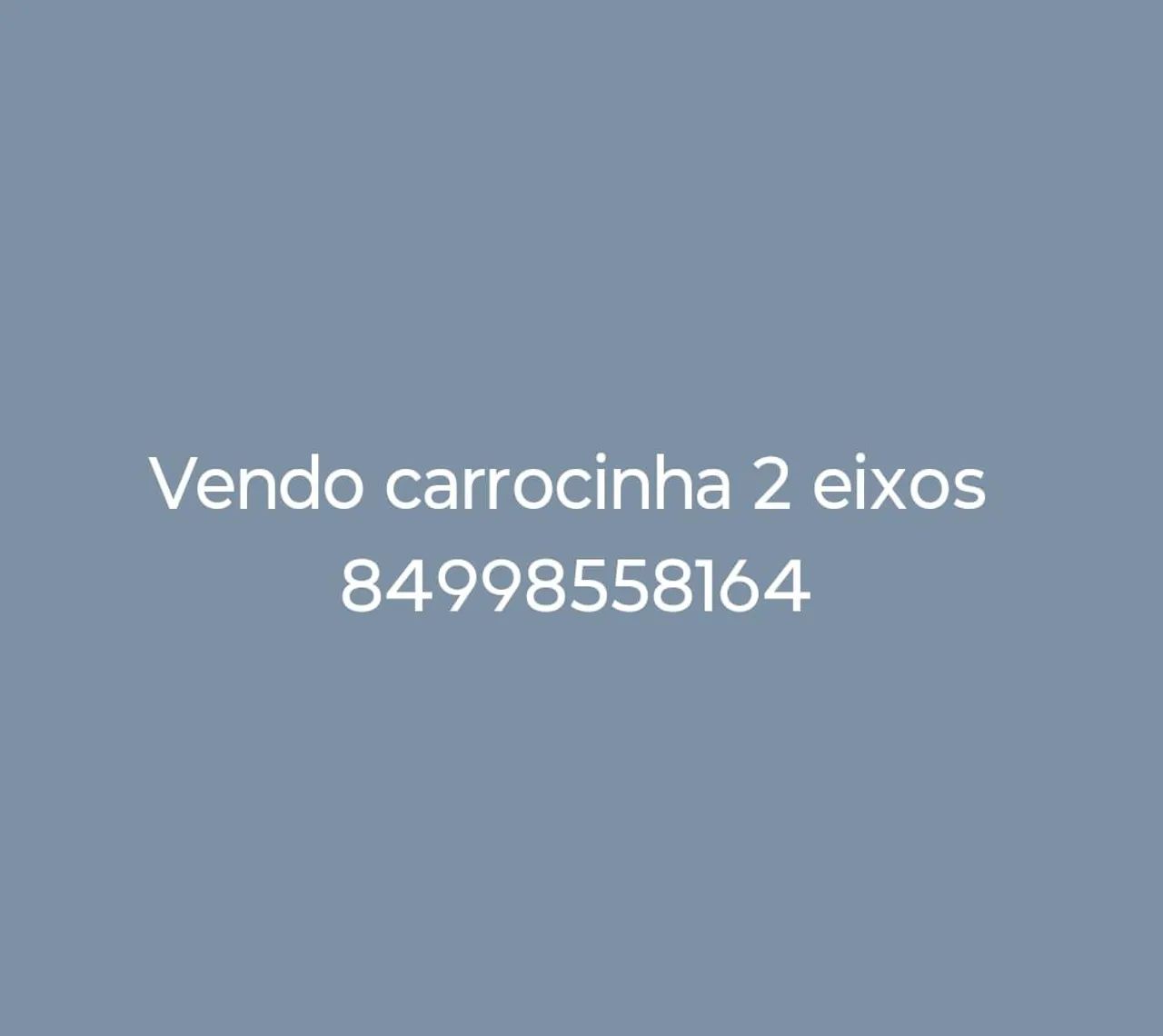 Carrocinha 2 eixos  - Foto 3