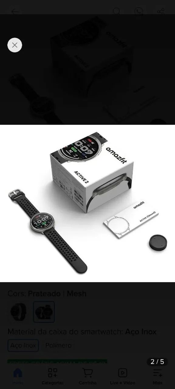 Smart wacht Amazfit Active 2  - Foto 3