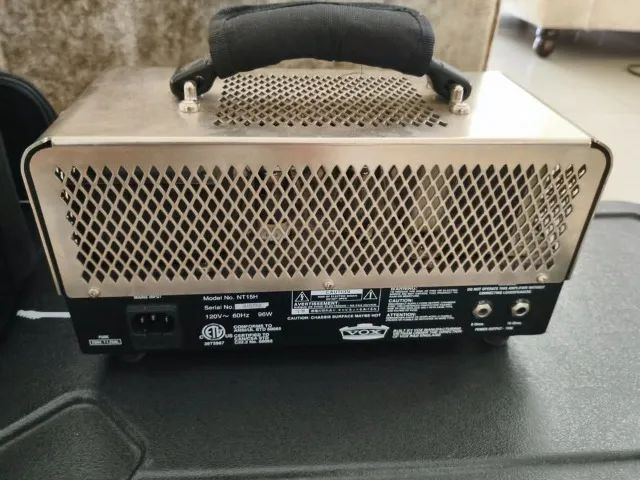 Cabeçote Vox Night Train 15w com bag zerado - Foto 4