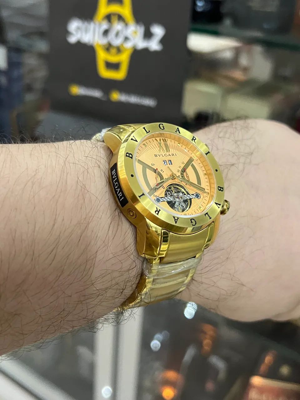 Relógio Bvlgari Iron Man Automático  - Foto 3