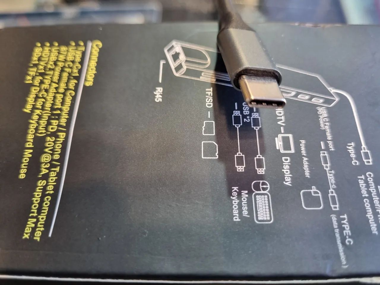 Hub Adaptador USB-C 8 - Foto 4