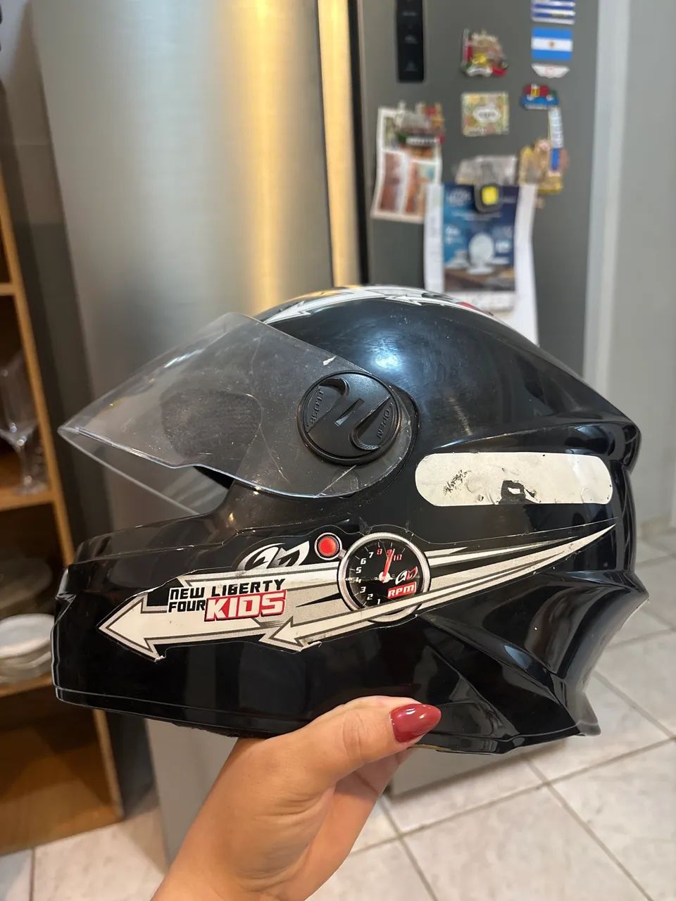 Capacete moto 54 - Foto 4