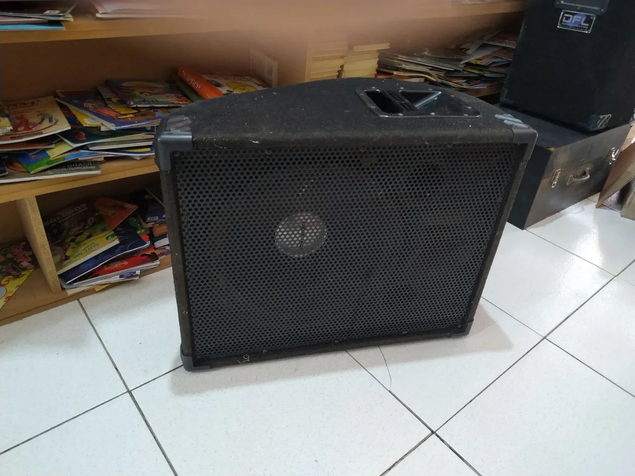 Caixa de som 15 polegadas 150w com alto falante selenium - Foto 3