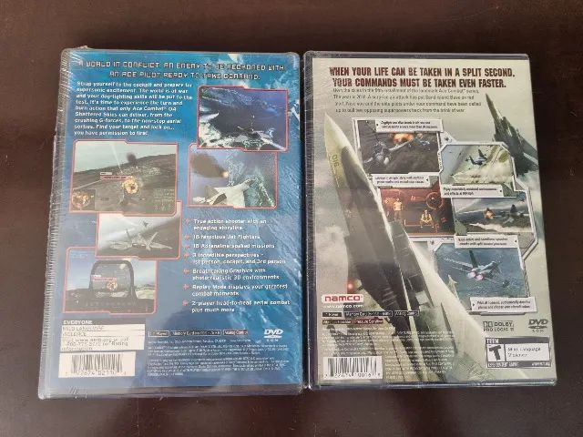 Ace Combat 4 e 5 PS2 Usado Completo - Foto 2