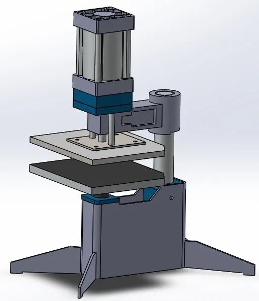 PRENSA TÉRMICA DE SUBLIMAÇÃO PNEUMÁTICA