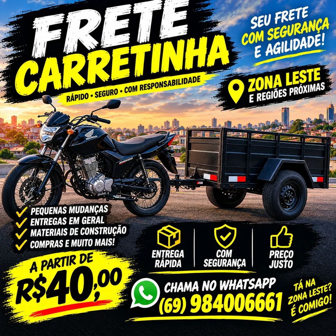Frete carretinha 