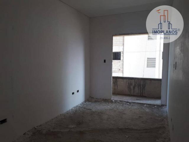 Apartamento com 2 dormitórios à venda, 95 m² por r$ 399.000,00 - canto do forte - praia gr - Foto 15