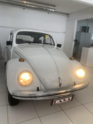 Vw Fusca 1300 Branco 1982 Relíquia Placa Preta - Foto 2
