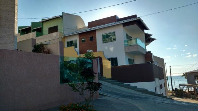 Venda-se este terreno de 182 m² com casa tríplex todo decorado na praia de Iriri/ES