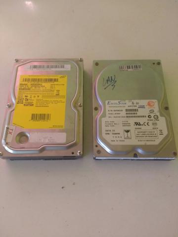 2 HDs para computador Bom