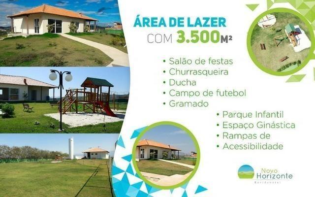 Ano novo casa nova prontas 02 quartos com quintal transporte na porta financiamento caixa - Foto 2