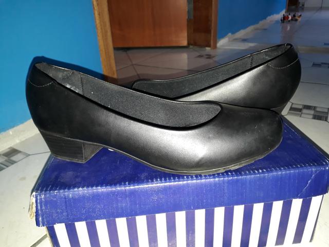 sapato social feminino colegio militar