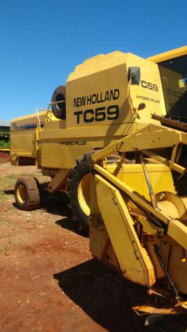 Colheitadeira new Holland tc 59 todo terreno ano 2007 - Foto 5