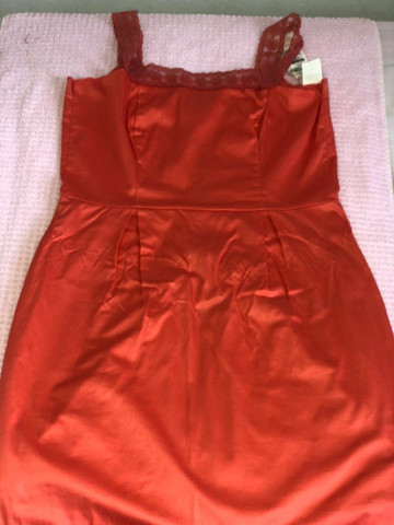 Vestido Salmão Lindo Novo
