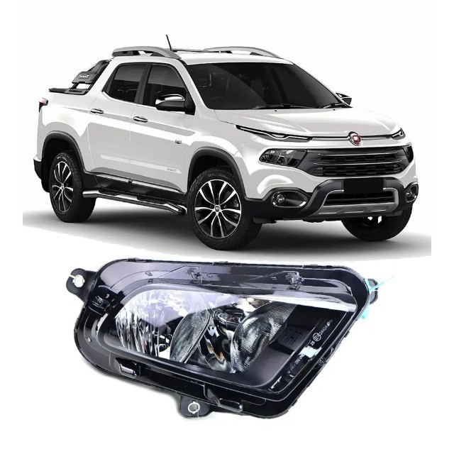 Farol Principal Fiat Toro 2016 Cromado - Magneti