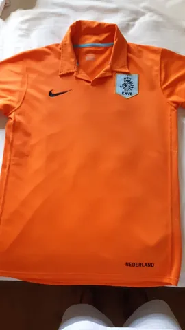 Camisa Holanda Home 2008 Masculina Torcedor Nike - Laranja